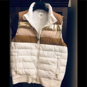 GAP- feather vest